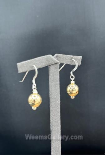 14kt gf and SS Earrings by Suzanne Woodworth